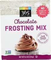 Chocolate frosting mix