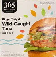 Ginger Teriyaki Wild-Caught Tuna Burgers