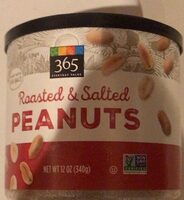 Roasted & salted peanuts