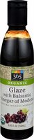 Organic glaze with balsamic vinegar of modena