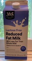 Lactose Free Reduced Fat Milk 2% Milkfat