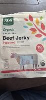 Organic Grass-Fed Beef Jerky Peppered