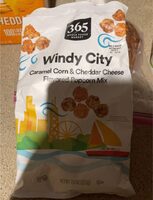 Caramel corn & cheddar cheese chicago style popcorn mix