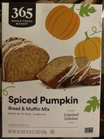 Spiced Pumpkin Bread & Muffin Mix