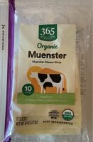 Organic muenster cheese slices