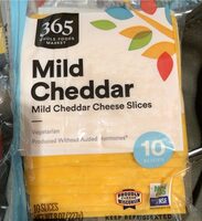 Mild cheddar cheese