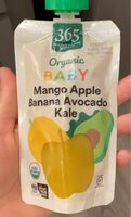 Organic Baby Mango Apple Banana Avocado Kale
