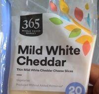 Mild white cheddar cheese