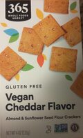 Vegan Cheddar Flavor Crackers
