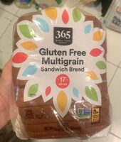 Gluten-Free Multigrain Sandwich Bread