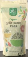 Organic Split Green Peas