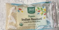 Organic indian basmati rice