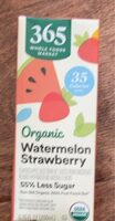 Organic Watermelon Strawberry