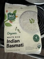 Organic White Rice Indian Basmati