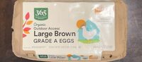 Large Brown Grade A Eggs