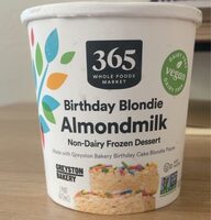 Birthday Blondie Almond milk Non-Dairy Frozen Dessert