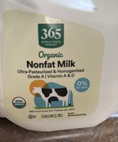 Organic Nonfat Milk