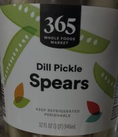 Dill Pickle Spears