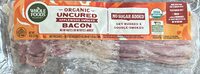 Organic Uncured Applewood Smoked Bacon
