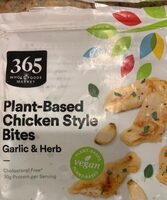 Plant-Based Chicken Style Bites, Garlic & Herb
