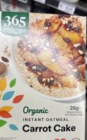 Carrot Cake Oatmeal While Foods