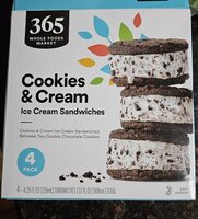 Cookies & Cream Ice Cream Sandwiches