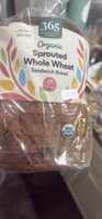 Organic Sprouted Whole Wheat Sandwich Bread