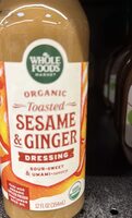 Organic Toasted Sesame & Ginger Dressing