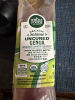 Organic Salame Uncured Genoa