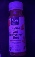 Organic Gut Refresher Shot Apple + Ginger