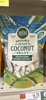 Organic Dried Coconut Smiles