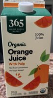 Organic Orange Juice With Pulp