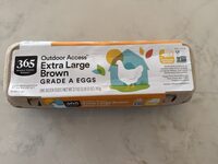Extra Large Brown Grade A Eggs