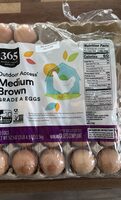 Medium brown grade A eggs