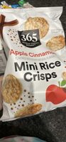 Apple Cinnamon Mini Rice Crisps