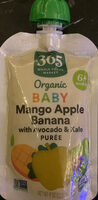 Organic Baby Mango Apple Banana with Avocado & Kale Puree