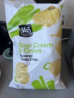 Sour Cream & Onion Flavored Potato Chips