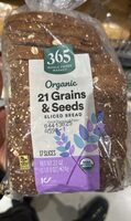Organic 21 Grains & Seeds Sliced Bread
