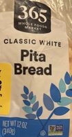 Basic white pita bread
