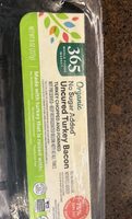 Organic No Sugar Added Uncured Turkey Bacon