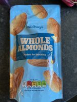 Whole almonds