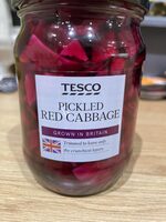 Pickled red cabbage