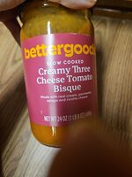 Creamy Three Cheese Tomato Bisque
