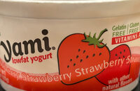 Strawberry lowfat yogurt