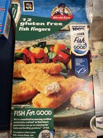 Gluten free fish gingers serving size 3 fish fingers