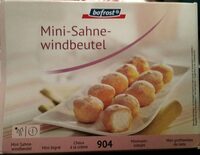 Mini-Sache-windbeutel (Choux à la crème)