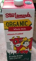 Organic whole milk