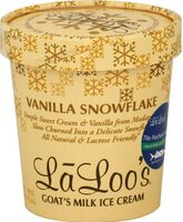 Vanilla goat milk ice cream