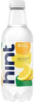 Water infused with lemon essence