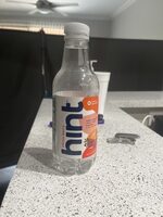 Water infused with citrus and berry essences